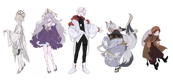 Character designs